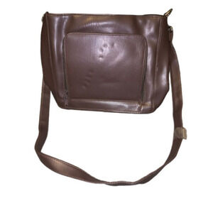 LEATHER PURSE, with some indentations from being‎ placed away for years